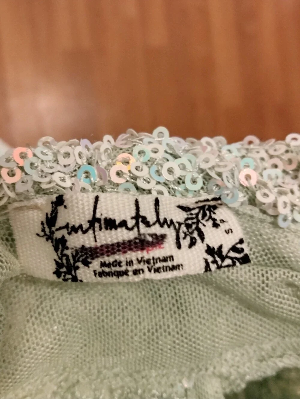 NWOT Size S Intimately Free People Leading The Way Long Sleeve Sequin Top